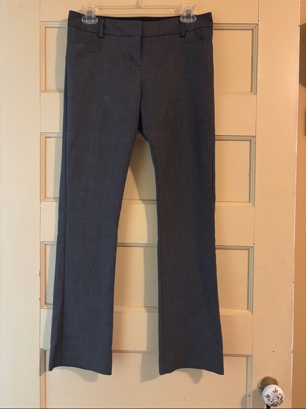 Express Women's Charcoal Gray Boot-Cut Pants